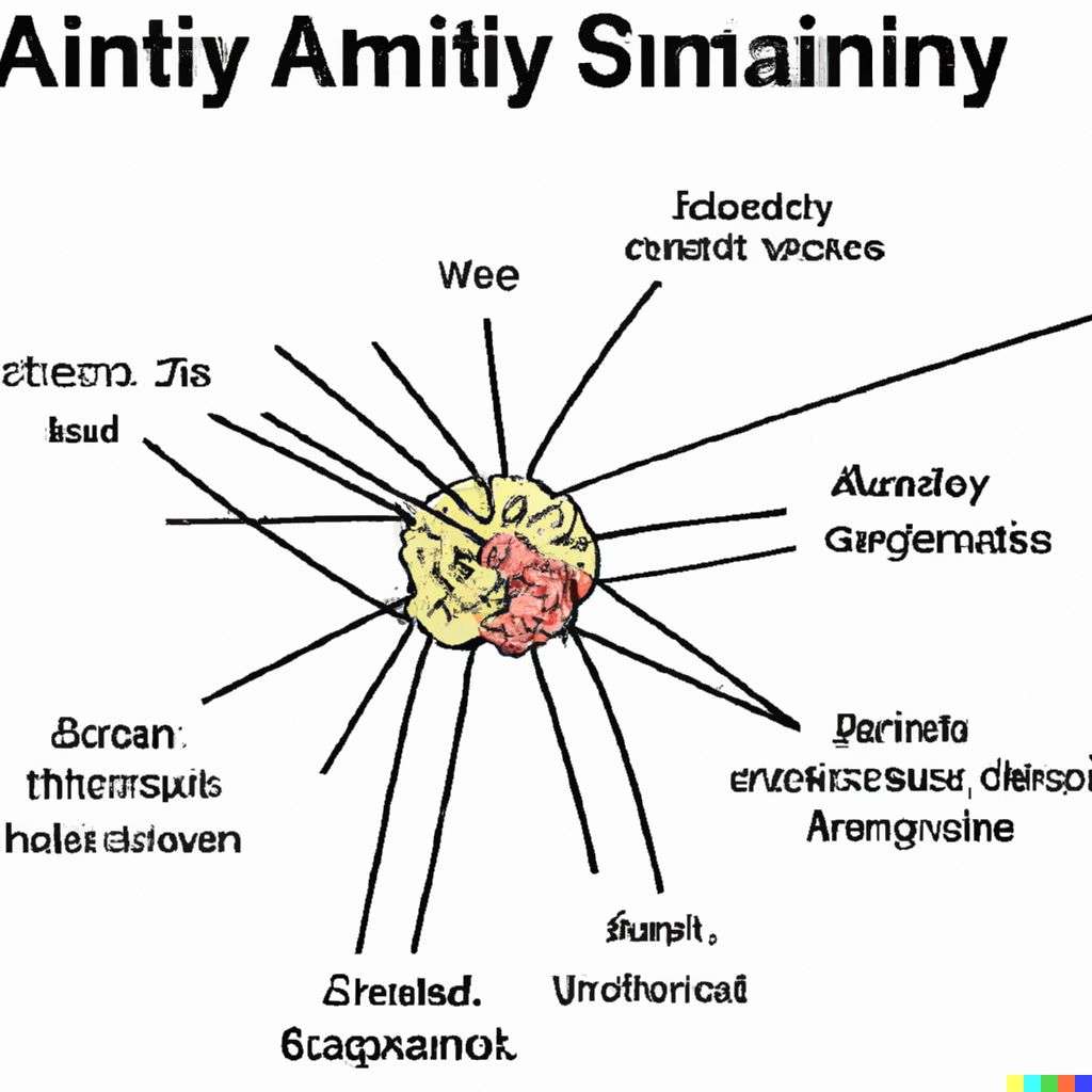 a representation of anxiety, scientific diagram